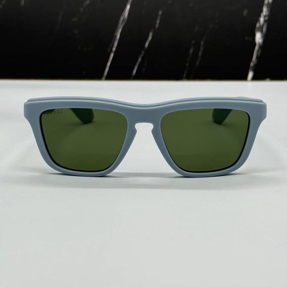NEW GG1571S 003 GUCCI LIGHT BLUE GREEN UNISEX GUCCI SUNGLASSES - Picture 3 of 13